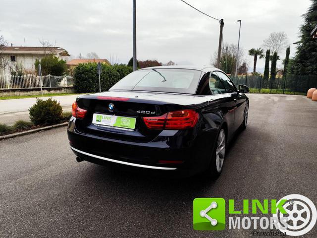 BMW 420 d Cabrio Modern GARANZIA INCLUSA