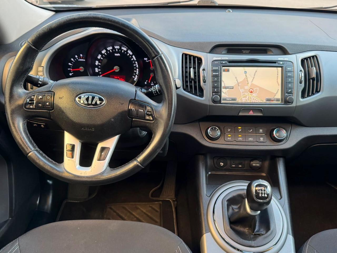 KIA SPORTAGE 1.7 CRDI 115 CV. TETTO APRIB.+CERCHI+NAVI