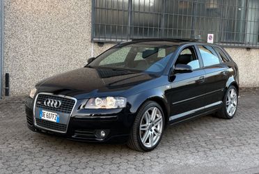 Audi A3 2.0 TFSI 200cv quattro Sline doppio tetto full