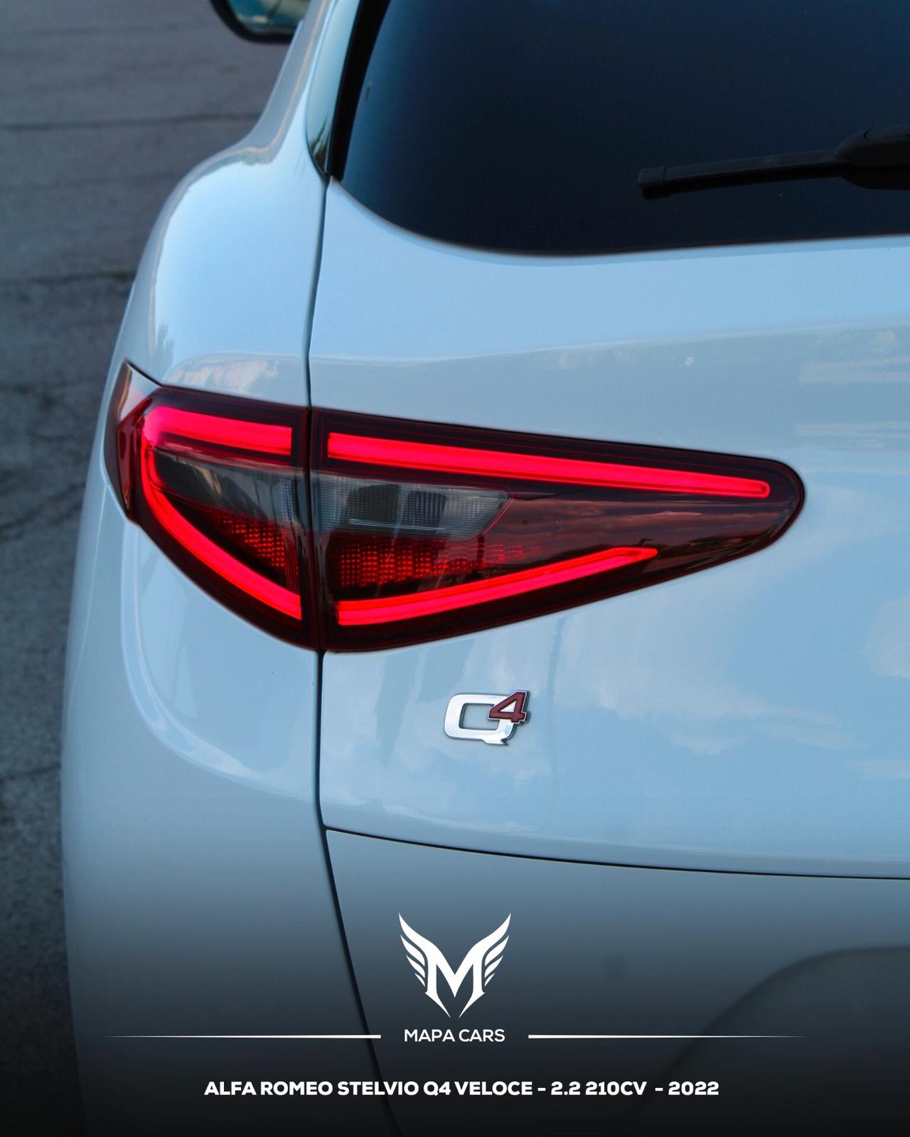 Alfa Romeo Stelvio 2.2 Turbodiesel 210 CV AT8 Q4 Veloce Tì