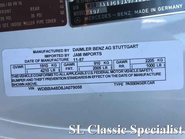 MERCEDES-BENZ SL 560 V8 ALTO VALORE COLLEZIONISTICO SERIE LIMITATA