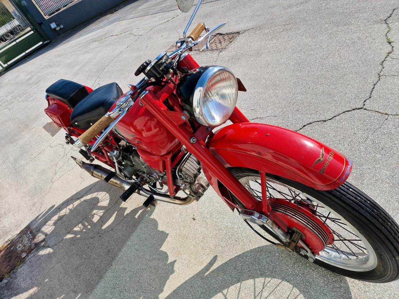Moto Guzzi Airone 500CC TARGA ORO COMPLETAMENTE ORIGINALE
