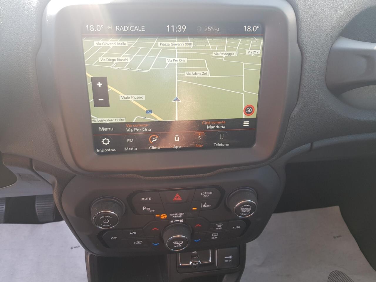 Jeep Renegade 1.6 Mjt 120 CV Limited Fari Led Rcam Navy