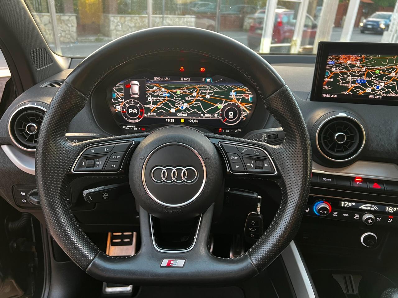 Audi Q2 30 TDI S tronic-2xS Line-TETTO-FULL