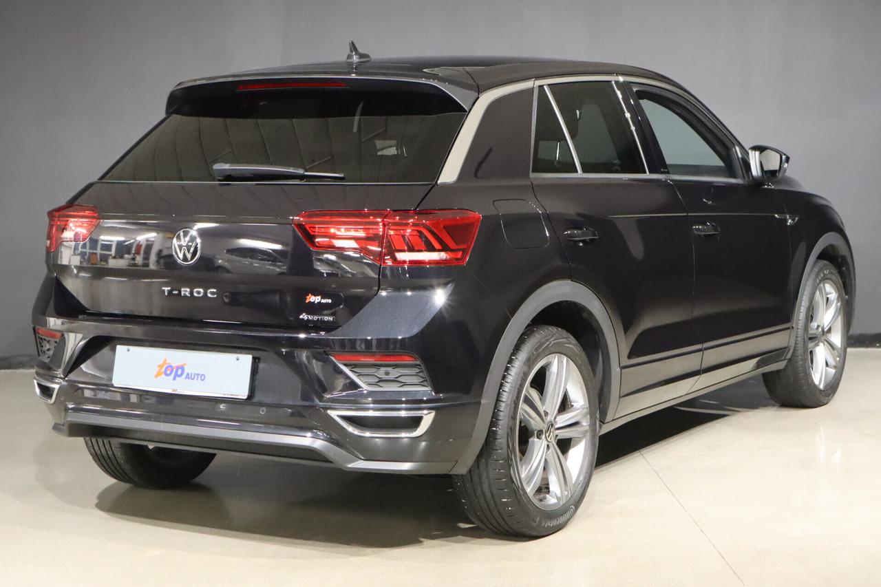 Volkswagen T-Roc 2.0 TDI SCR 150 CV DSG 4MOTION R LINE LED Viritual
