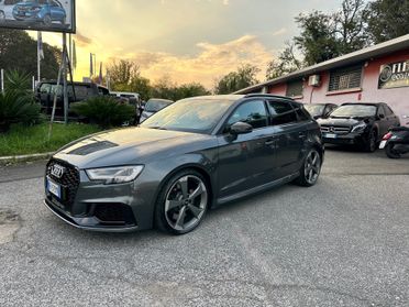 Audi A3 RS 3 SPB 2.5 TFSI quattro S tronic Grey Edition Bang Olufsen Permute Rate e Garanzia