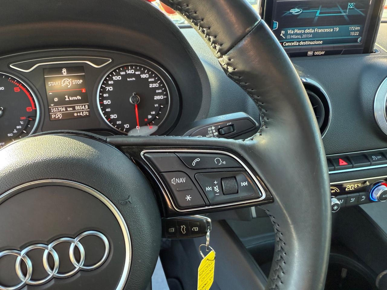 Audi A3 Cabrio 2.0 TDI S tronic 150 CV NAVI.