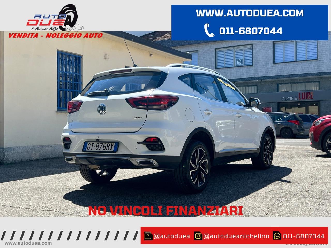 MG ZS 1.5 VTi-tech Luxury NO VINCOLI FINANZIARI