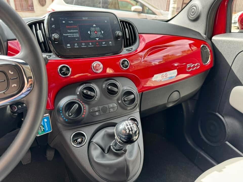 FIAT 500 1.0 HYBRID 70 CV. DOLCEVITA TETTO PELLE