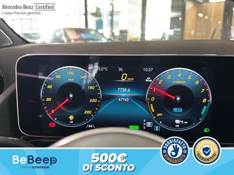 Mercedes-Benz GLA 250 E PHEV (EQ-POWER) SPORT PLUS AUTO