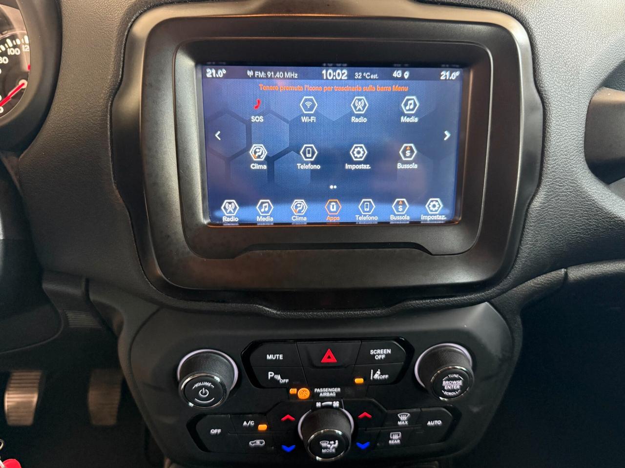 Jeep Renegade 1.6 Mjt 130 CV Limited CarPlay Sensori