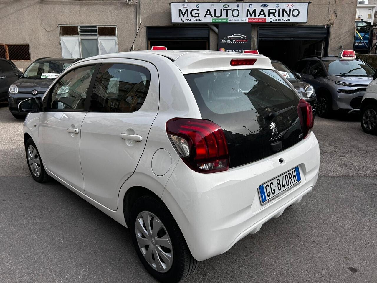 PEUGEOT 108 COMPRESA IVA - ANNO 2021 - Cc 1.0 - Cv 72