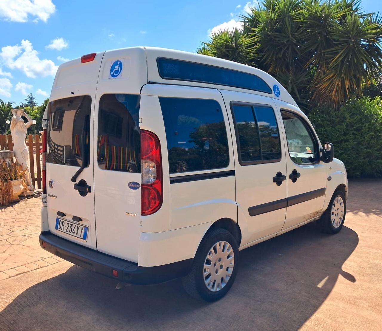 Fiat Doblo Doblò 1.9 120cv TETTO ALTO TRASPORTO DISABILI unipro'