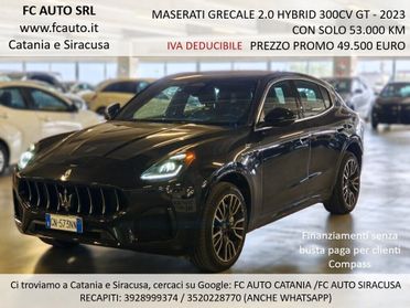 Maserati Grecale 300CV HYBRID GT 2023 - UNICO PROPRIETARIO - IVA DEDUCIBILE