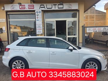 AUDI A3 ANNO 2016 1.6 TDI 110 CV EURO6 LED NAVIG KMCERT
