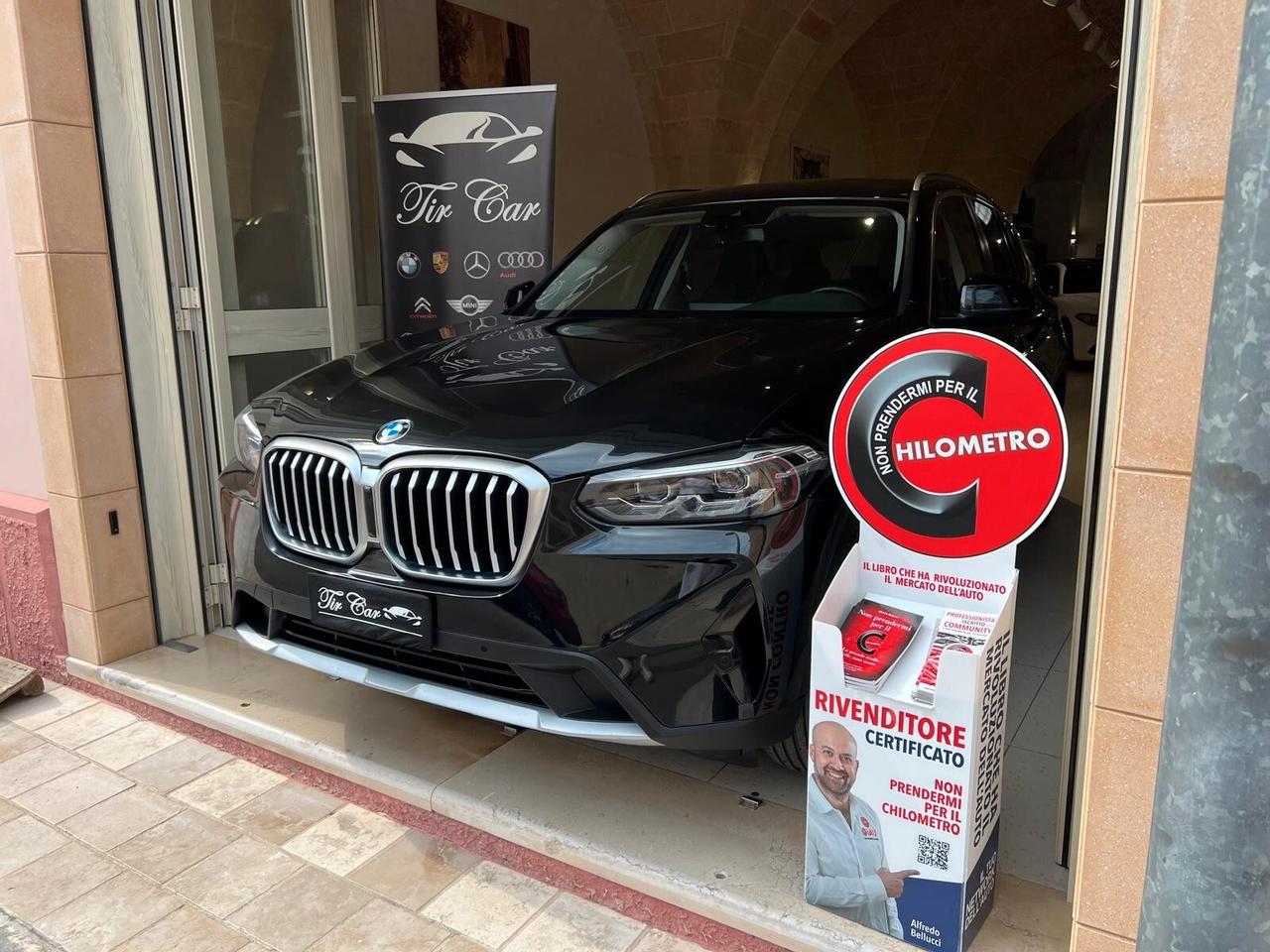 BMW X3 20D X-DRIVE X-LINE MHEV 190CV PELLE NAVI CAM ANNO 2022