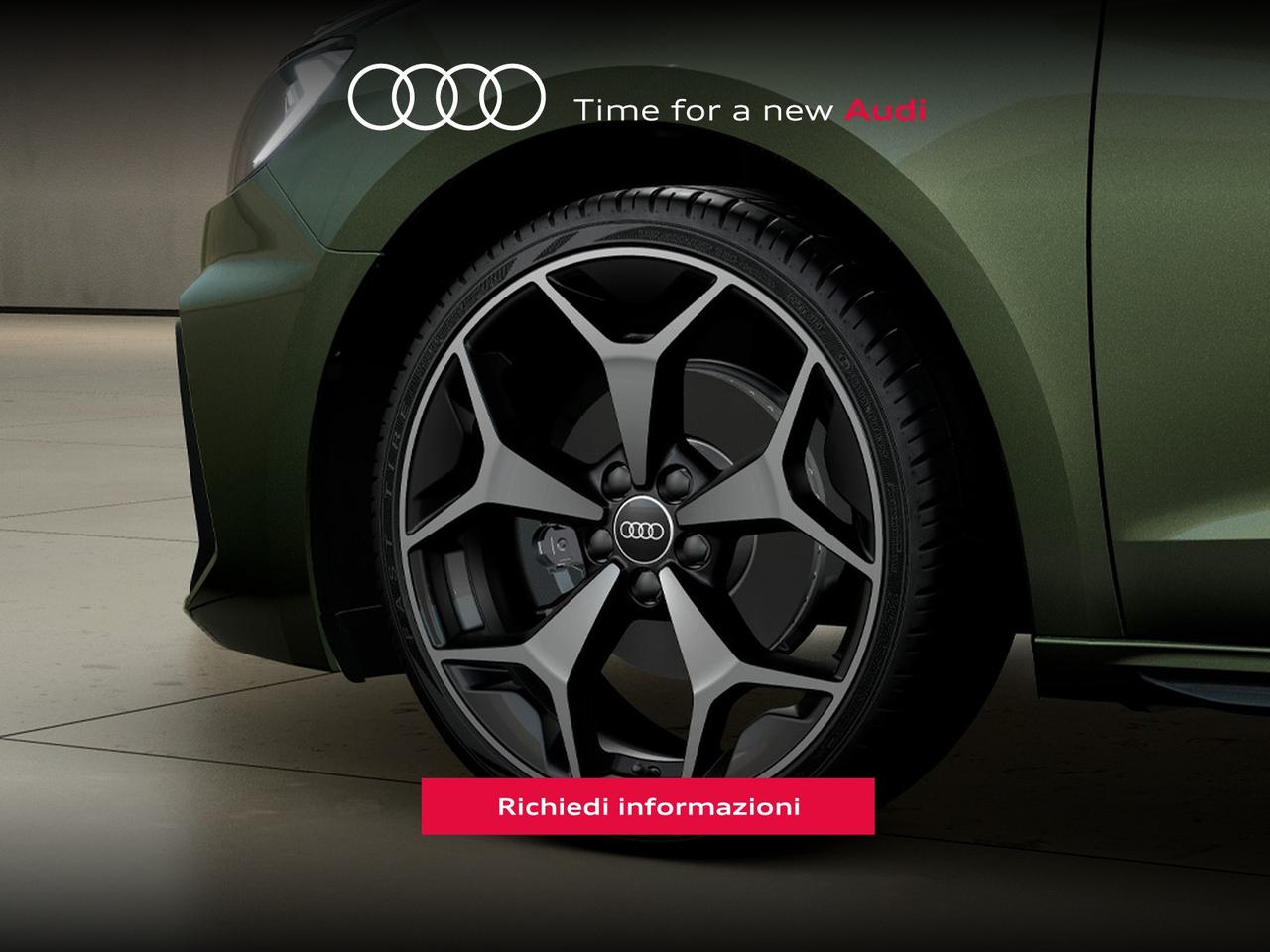 Audi A1 sportback 30 1.0 tfsi identity black 116cv s-tronic