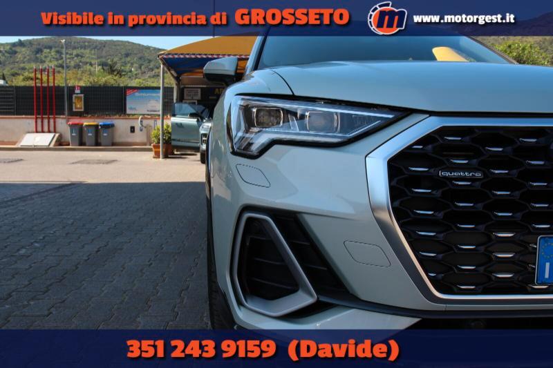 Audi Q3 Sportback 45 2.0 tfsi S line edition quattro 245cv s.-tronic