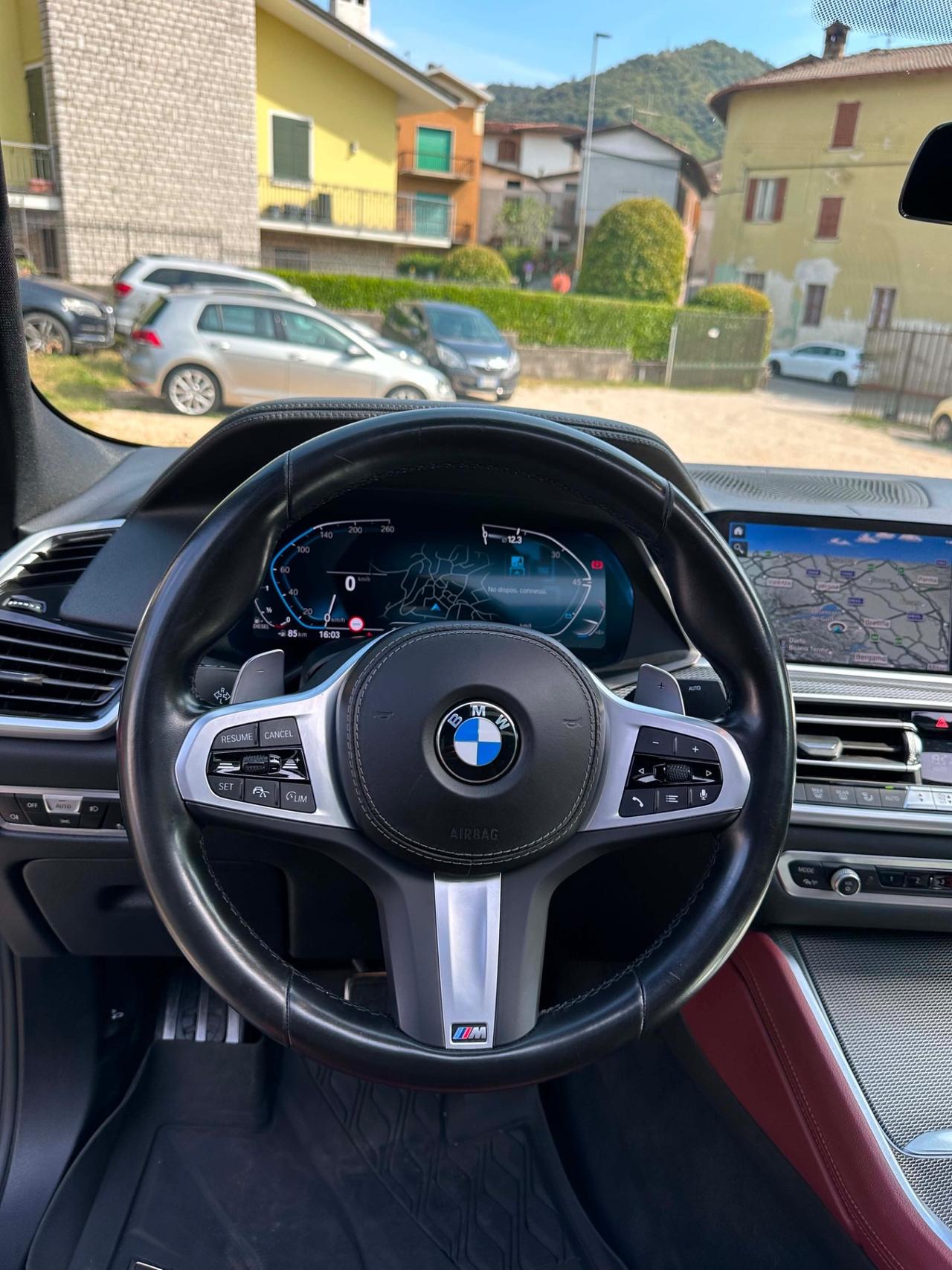 Bmw X6 xDRIVE30d MSPORT EURO6 KMCERT GARANZ UNICOPR