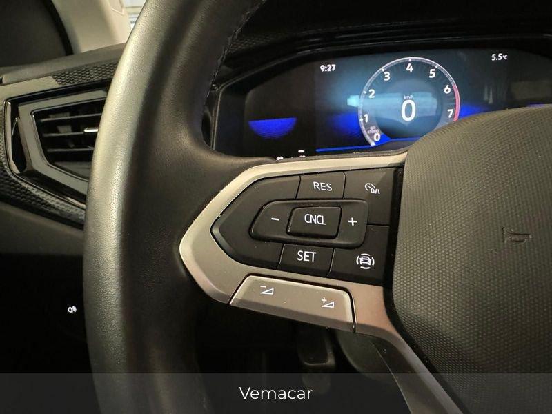 Volkswagen Polo Polo 1.0 TSI Life CLIMA VOL PELLE MULTI - CARPLAY -C LEGA!SOLO KM 21200!!