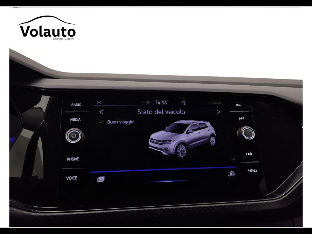 VOLKSWAGEN T-Cross 2019 - T-Cross 1.0 tsi Style 95cv