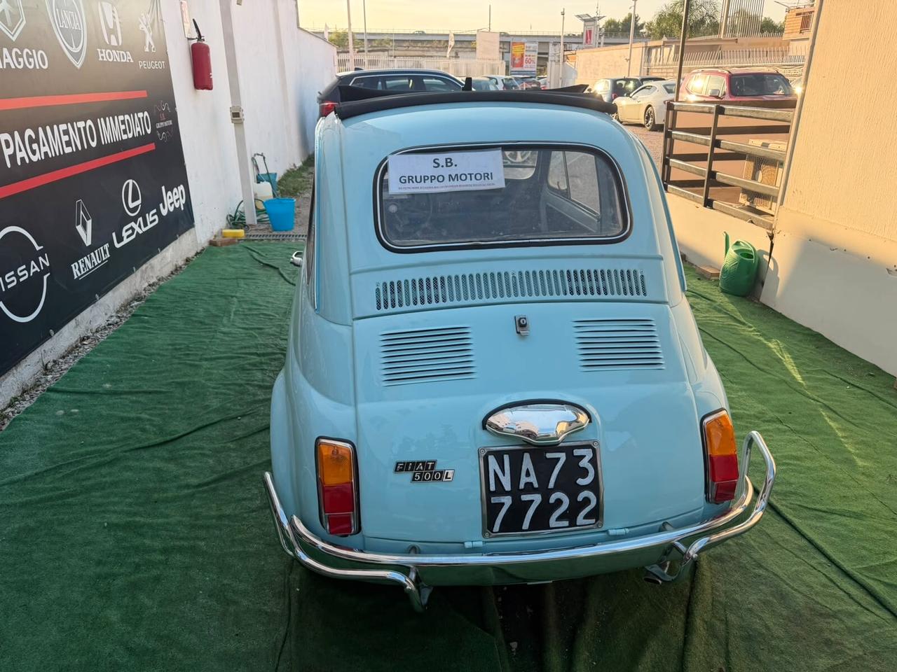Fiat 500 1973 D'EPOCA RIMESSA A NUOVO
