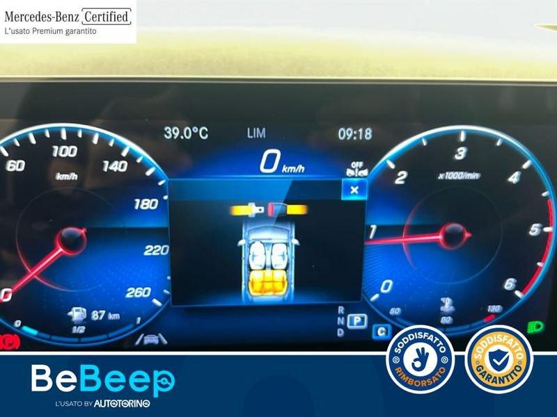Mercedes-Benz GLA 200 D SPORT PLUS AUTO