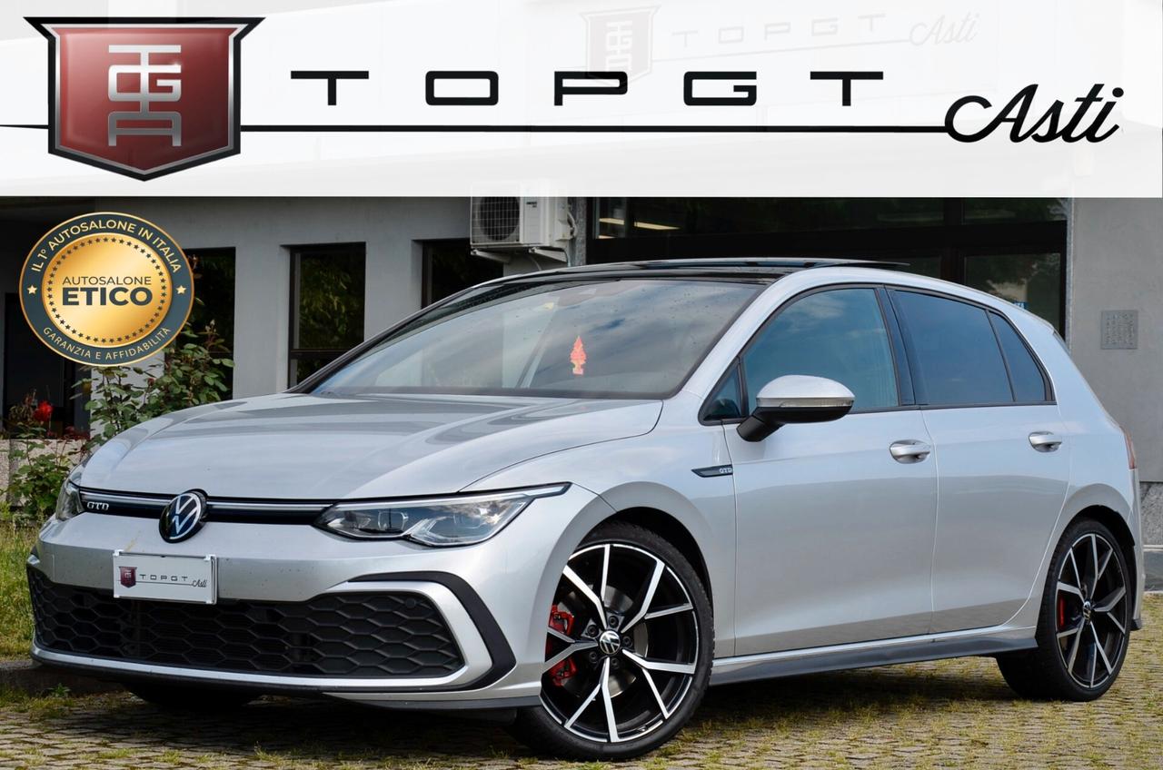 GOLF GTD 2.0 TDI 200cv DSG 5p, UNICOPROPRIETARIO, UFF ITALIANA, EURO 6D, TETTO, IQ LED, 19", PERMUTE