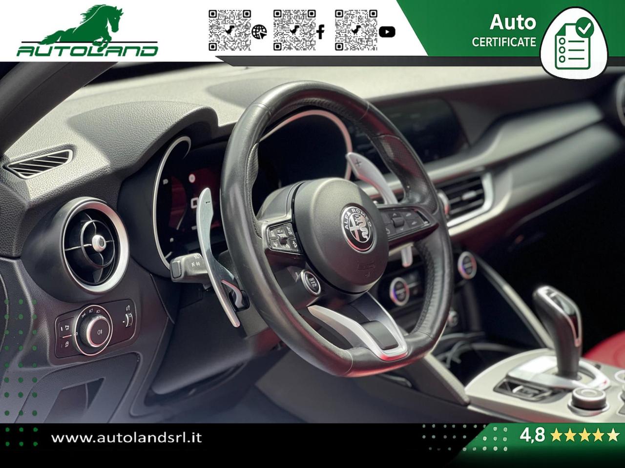 Alfa Romeo Stelvio 2.2 t Veloce Q4 210cv auto