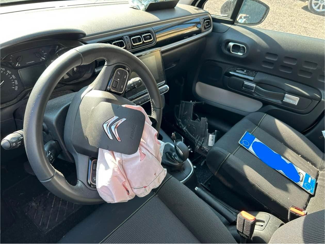 Citroen C3 PureTech 100 S&S Max sinistrata incidentata