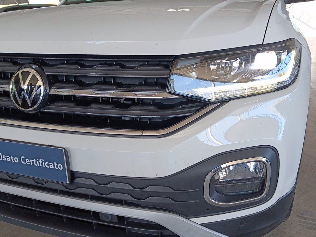 VOLKSWAGEN T-cross 1.0 tsi advanced 110cv del 2022