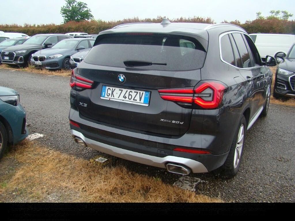 BMW X3 20D 190CV STEPTRONIC 48V X-DRIVE BUSINESS ADVANTEGE ( FARI LED - PELLE - CLIMA TRIZONA - NAVI - PARK ASSISTANT - TELECAMERA POST. - CERCHI 18 )