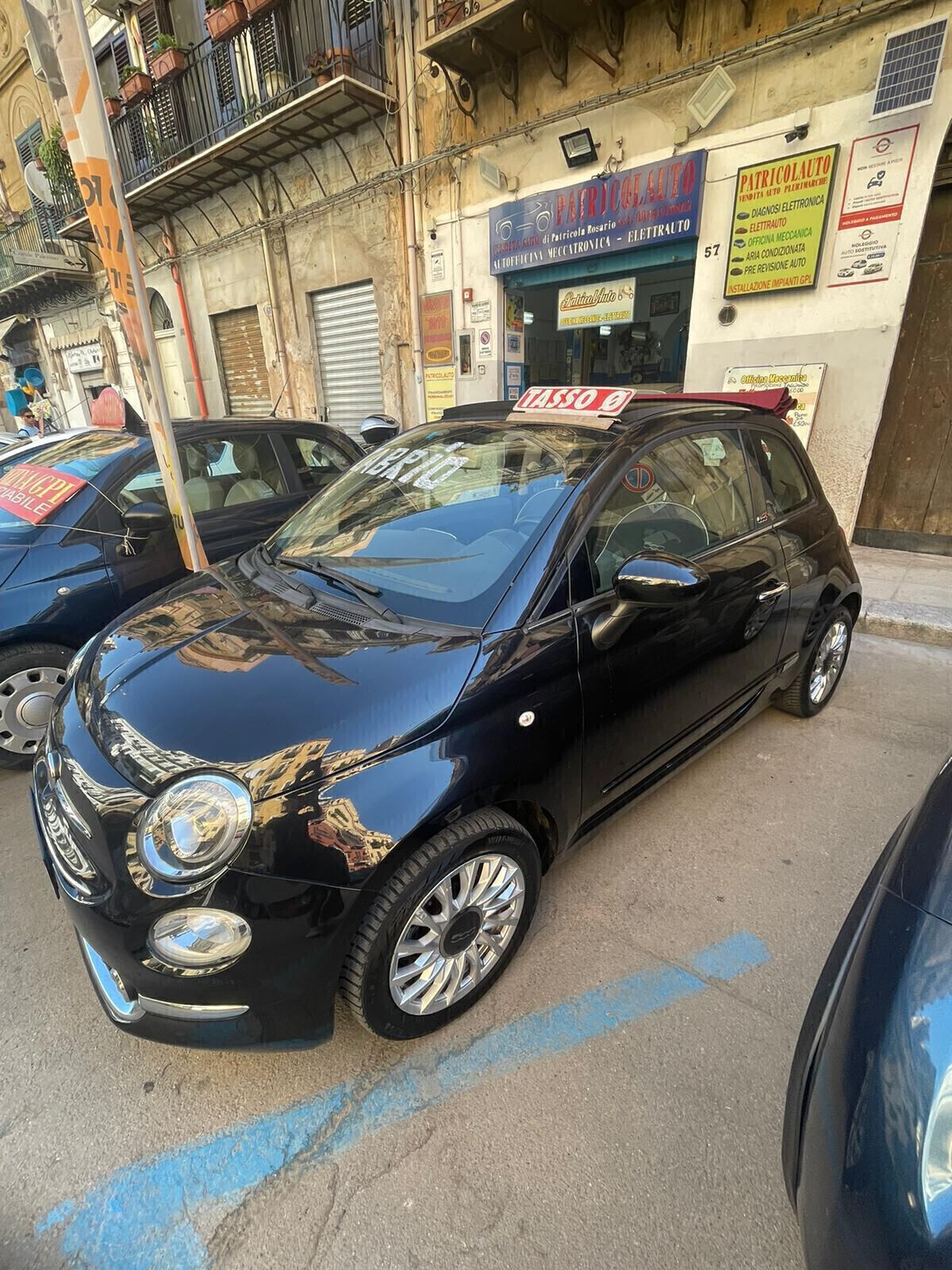 Fiat 500 Cabrio 1.2 lounge FINANZIABILE NEOPATENTATI