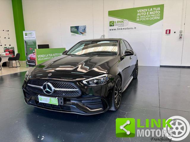 MERCEDES-BENZ C 220 d AMG PREM, KM CERT, PELLE/ALC, FULL LED.