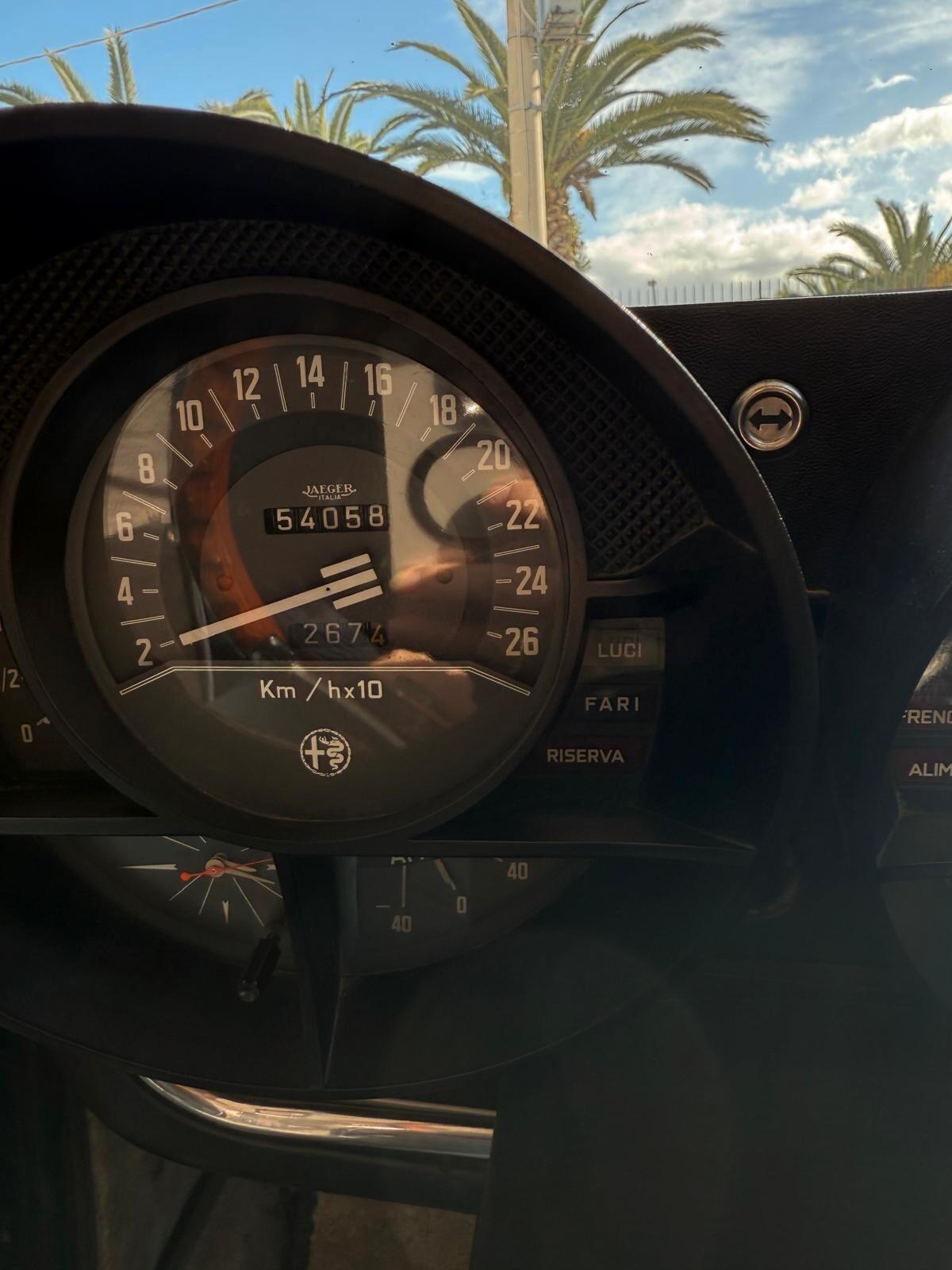 RARISSIMA ALFA ROMEO MONTREAL - 1972 - COLORE NERO - ASI