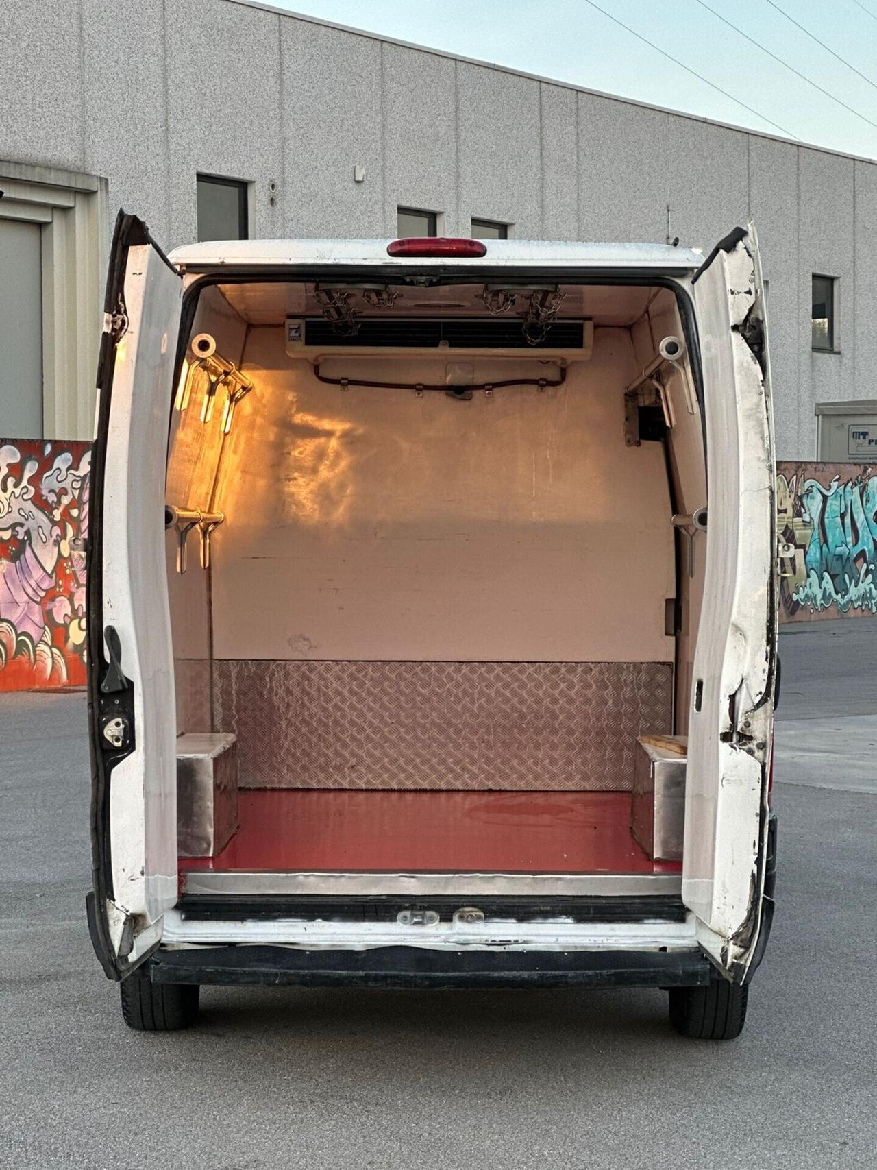 Fiat Ducato Frigo Trasporto Carne con ganciere
