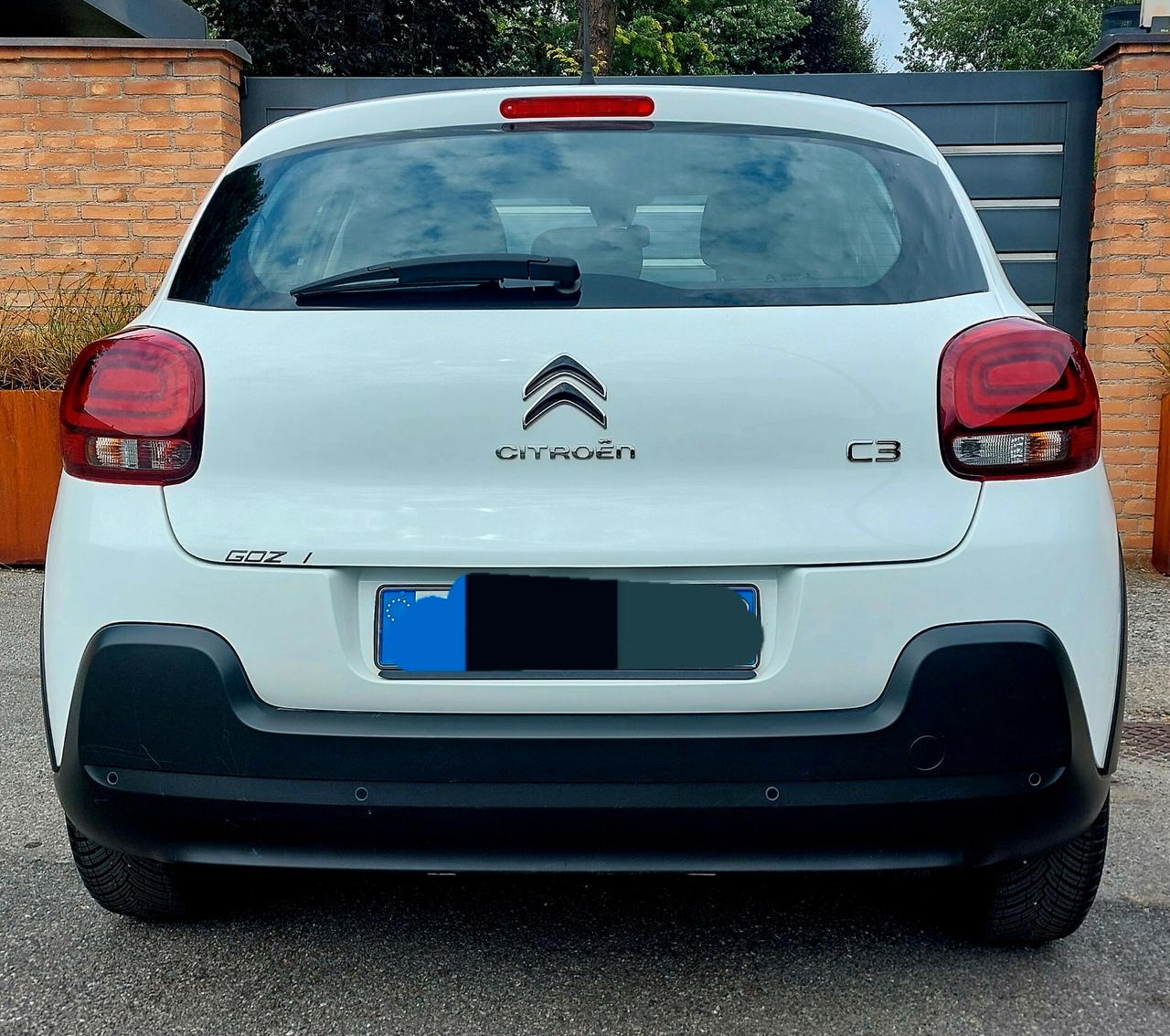 Citroen C3 benzina 1.2 neopatentati anno 2019 euro6B