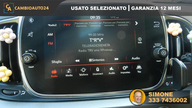 FIAT 500 1.2 Rockstar-Cerchio da 16 +Tetto Panoramico