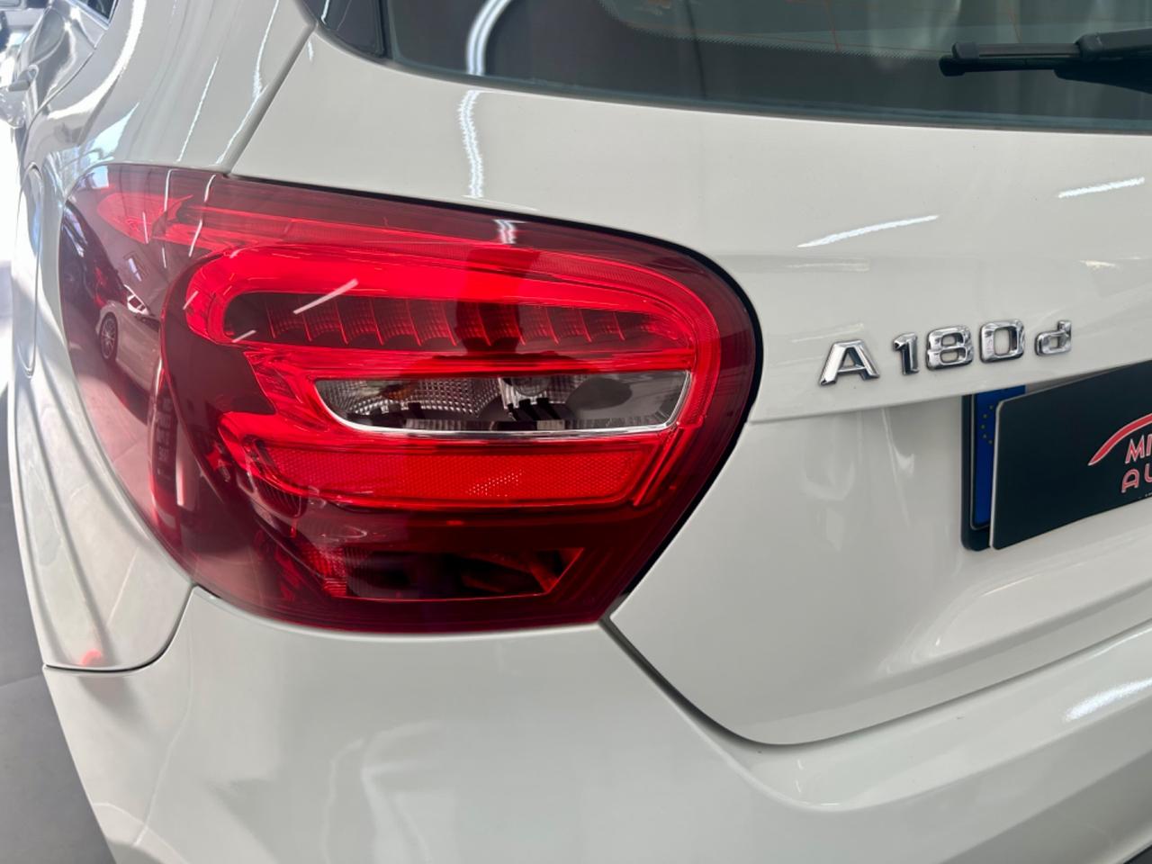 Mercedes CLASSE A 180 d Sport FINANZIABILE