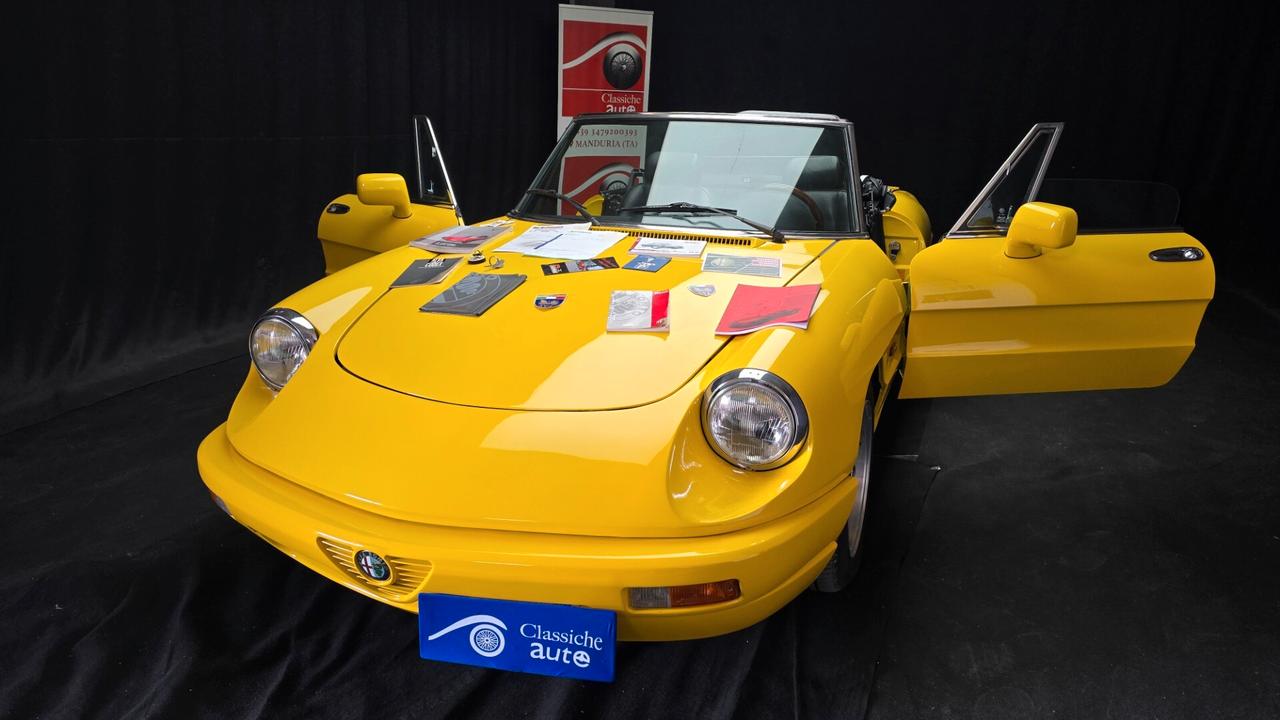 Alfa Romeo Spider certif. ASI con C.R.S