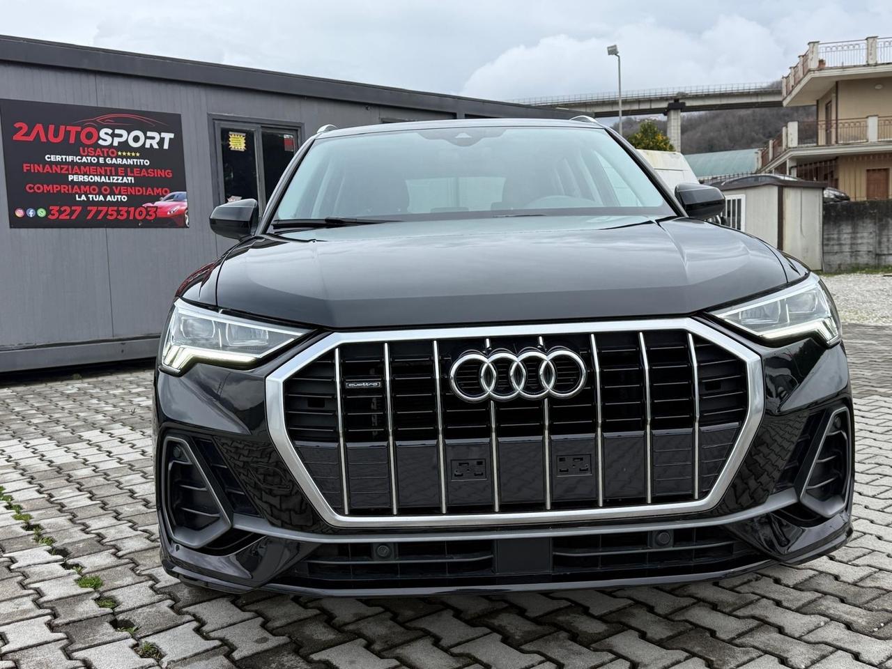 AUDI Q3 QUATTRO S LINE 150cv UNICOPROPRIETARIO
