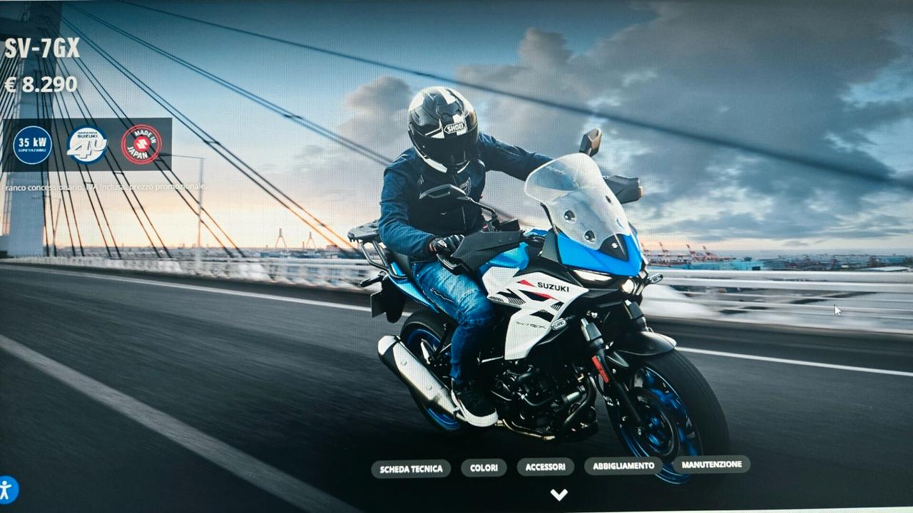 Suzuki SV 650 NUOVO SV-7GX - ABS EURO 5 +