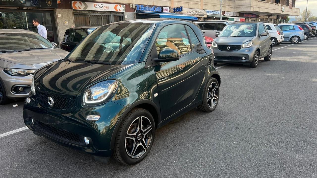 Smart ForTwo 90 0.9 Turbo twinamic Prime 2019 ENGLISH GREEN