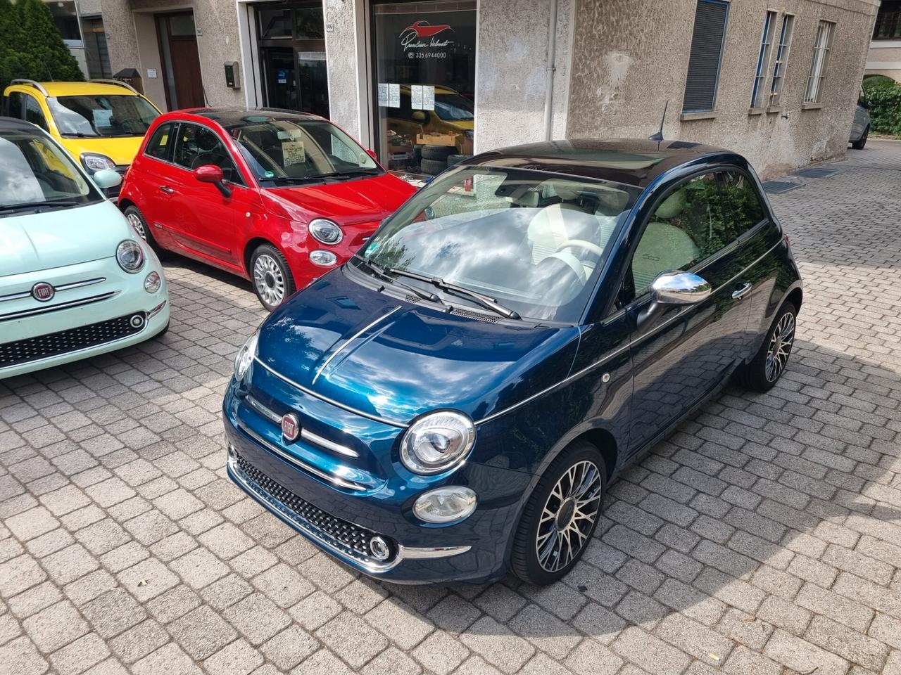 Fiat 500 collezione 1.2 69 cv anno 2018 km 61000