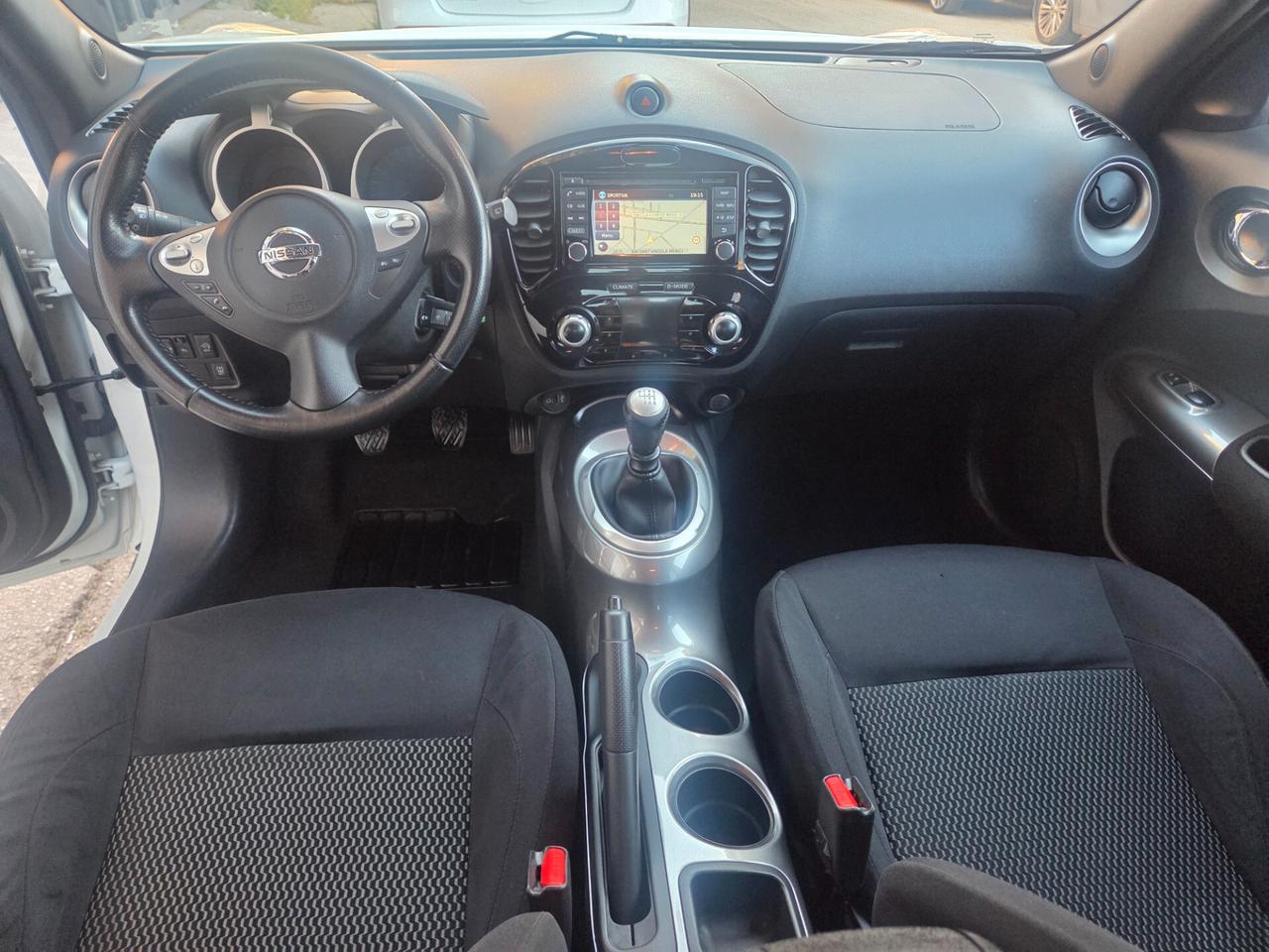 NISSAN JUKE BIANCO PERLA 1.5 NAVIG TELEC KMCERTIF