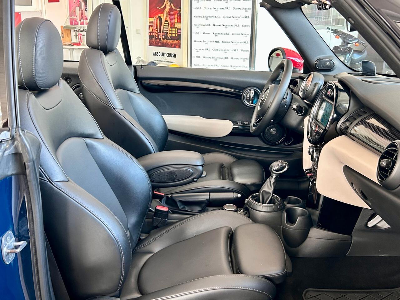 Mini Cooper S Cabrio*AUTOMATICA*NAVI*Head-Up Display*GARANZIA*FULL OPTIONAL*