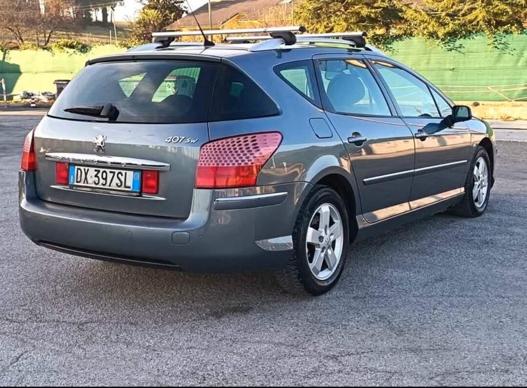 Peugeot 407 1.6 HDi SW Premium Mix NAVI TEL CRUIS TETTO NEOPATENTATI