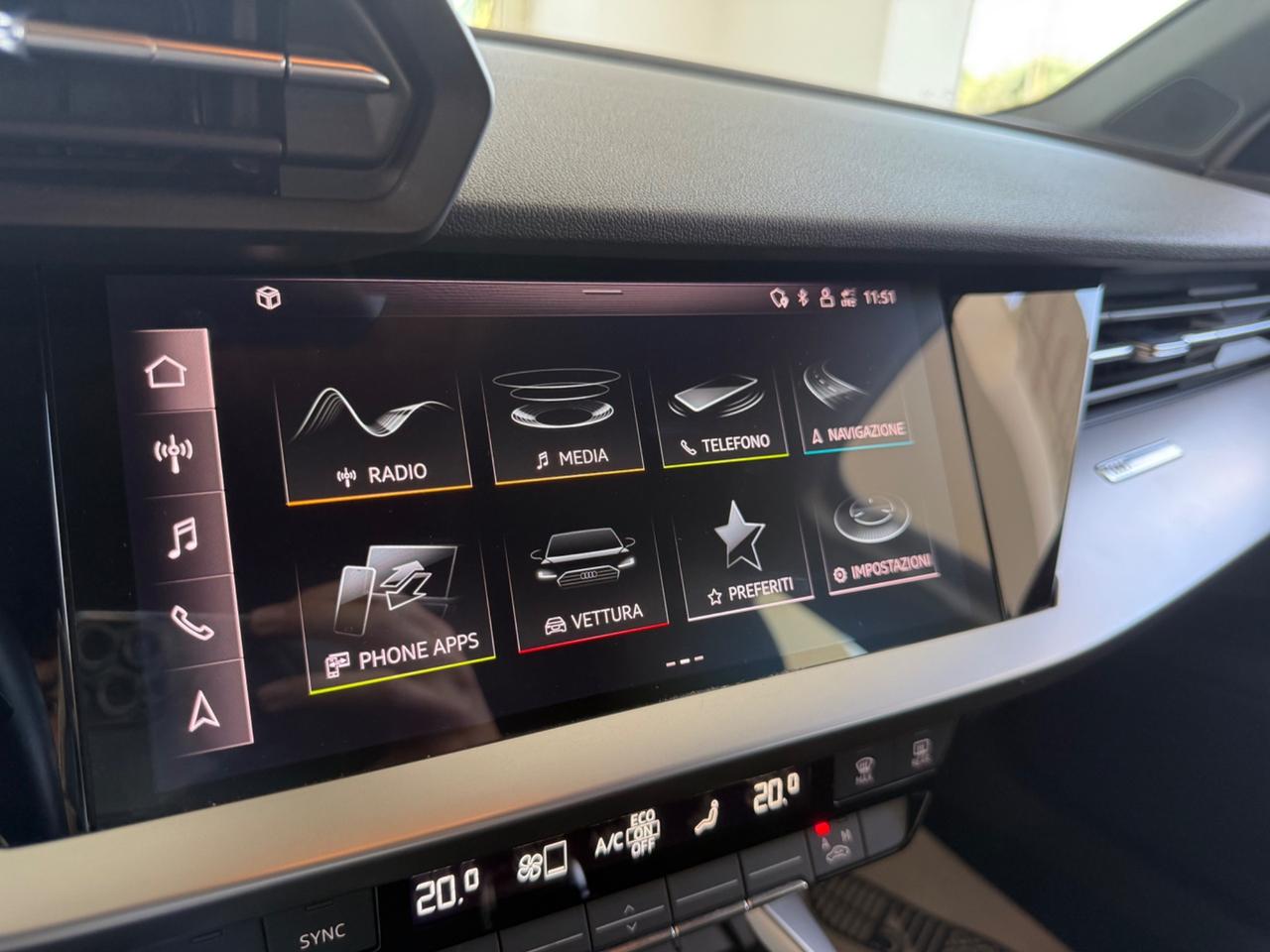 Audi A3 SPB 2.0TDI SPORT FULL LED/R18/VIRTUAL2022