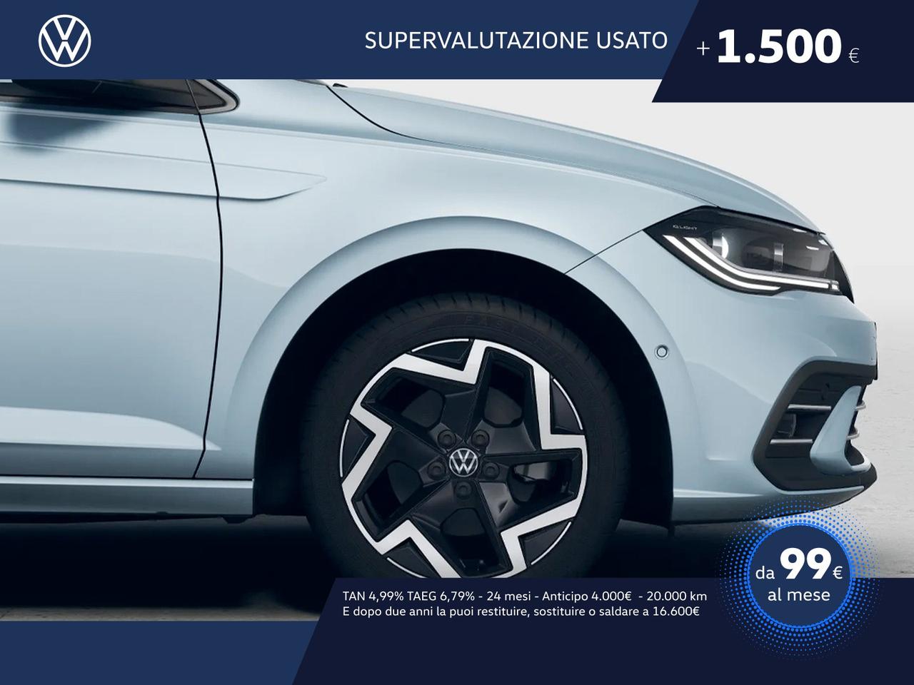 Volkswagen Polo 1.0 tsi edition 50 95cv dsg