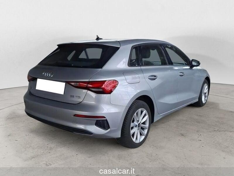 Audi A3 A3 SPB 35 TDI S tronic Business 3 ANNI DI GARANZIA KM ILLIMITATI PARI ALLA NUOVA